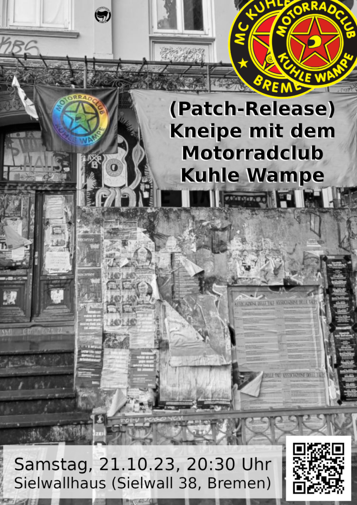 Patch-Release Kneipe am 21.10.2023 im SWH